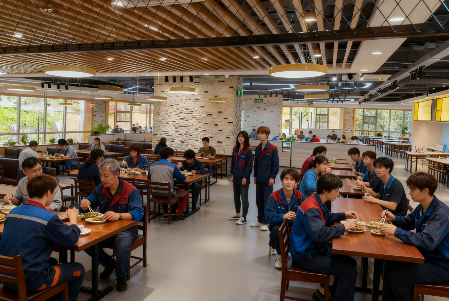 工廠企業大型食堂如何選擇一家優質的食材配送公司?