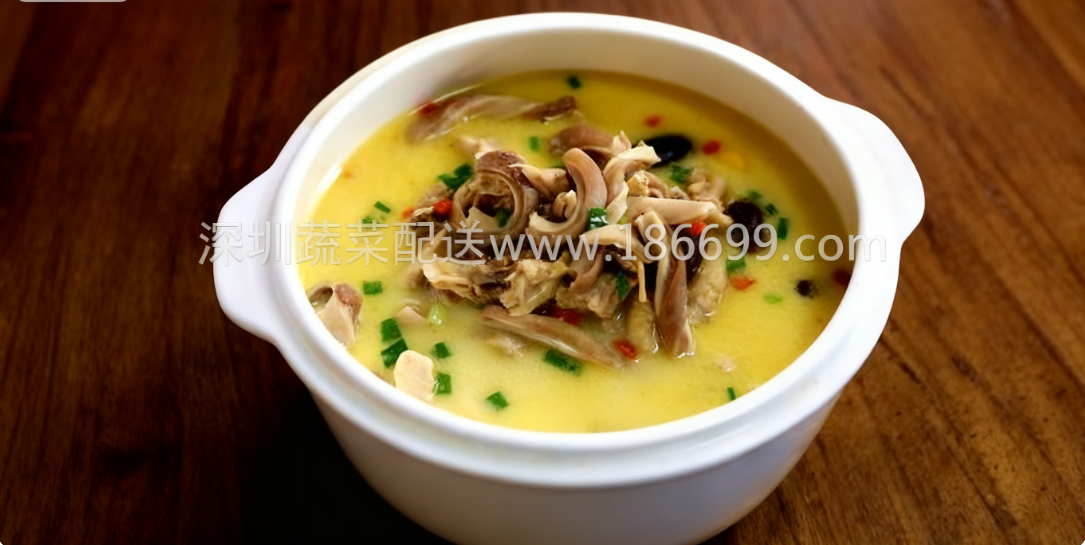 佳惠鮮蔬菜配送中心為大家美味食材推薦:茶油燉豬肚